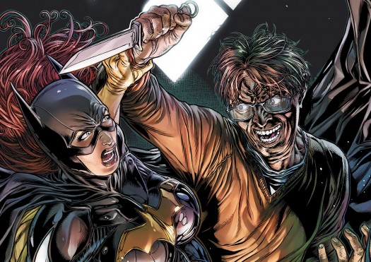 Detail from the cover to Batgirl #17. Art by Juan Jose Ryp.