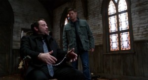 It's nice to see Crowley restrained.