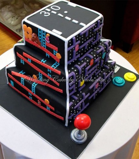 arcade-wedding-cake