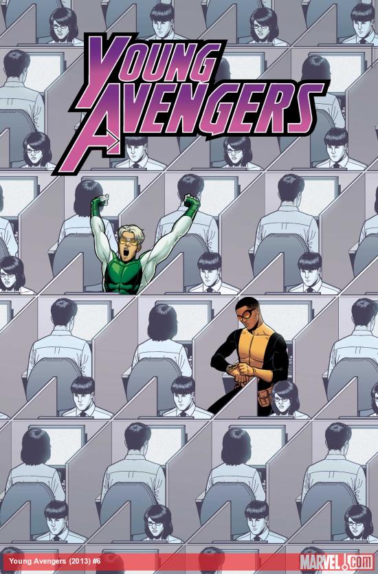 Young Avengers 6 Cover