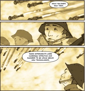 A platoon of rocket boys.