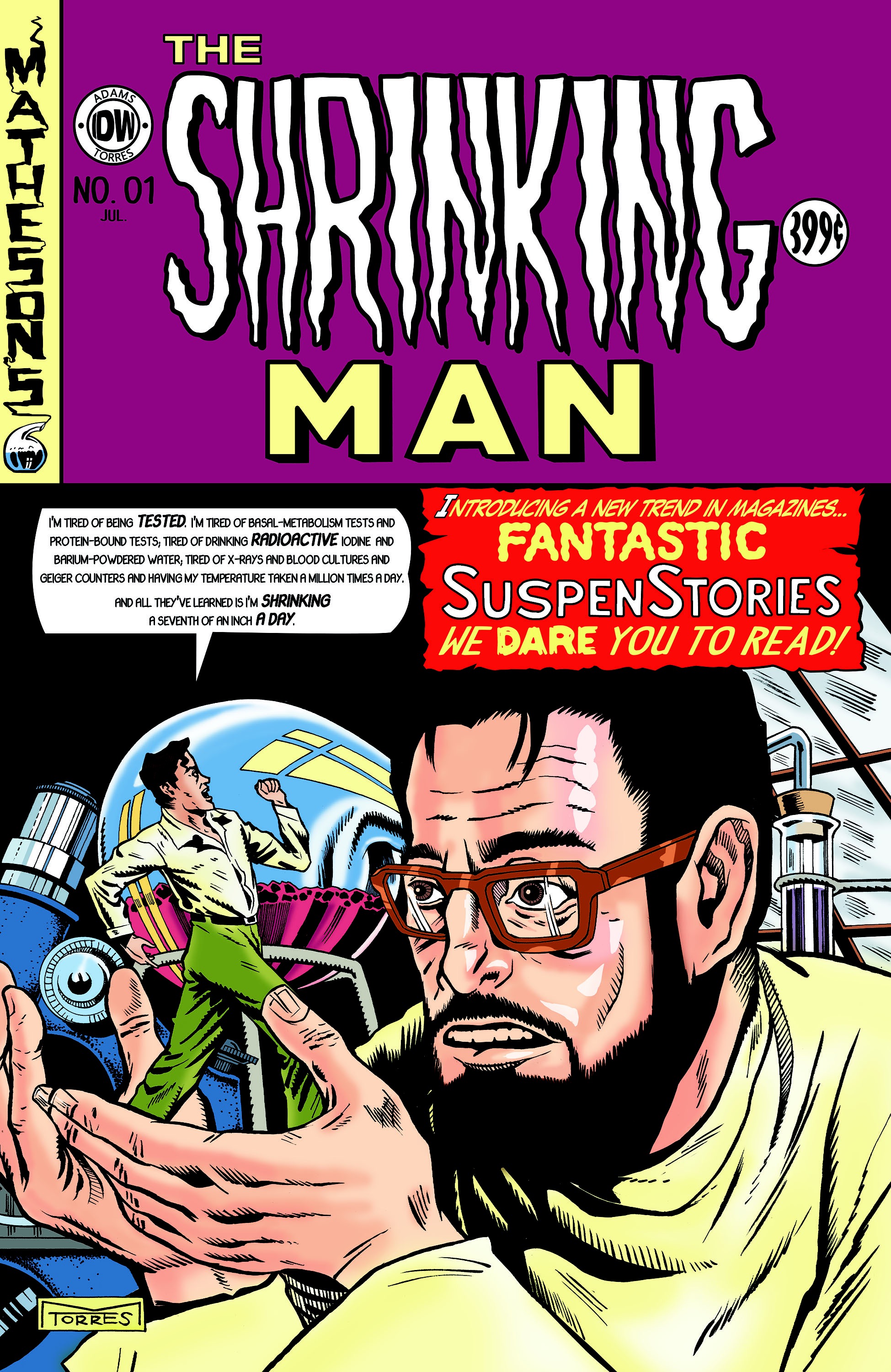 IDW Announces Richard Matheson’s The Shrinking Man NerdSpan