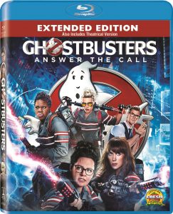 Blu-ray packaging for Ghostbuster (2016) Extended Edition