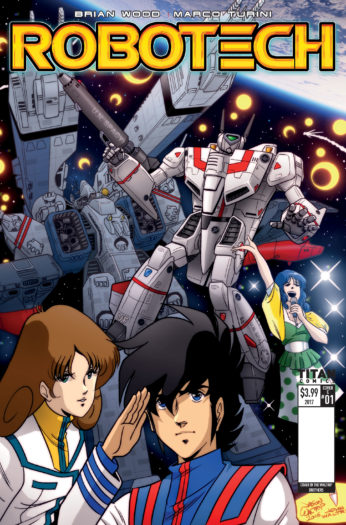 Robotech Issue 1 Cover E Waltrip Bros
