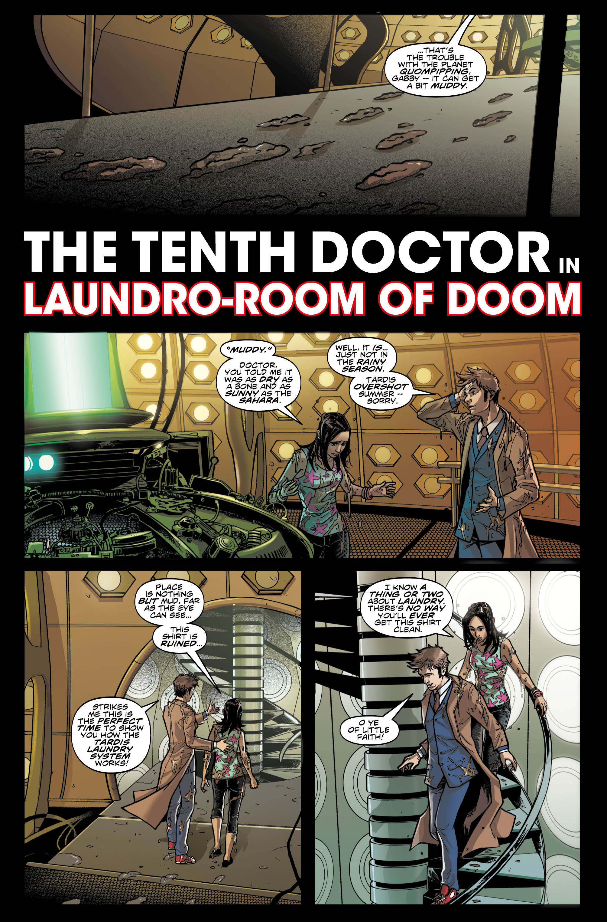 A Sneak Peek of Titan Comics' Free Comic Book Day Edition of Doctor Who