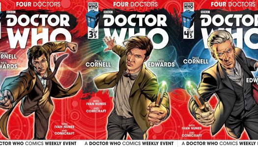 Titan Announces “Four Doctors” Doctor Who Event by Paul Cornell
