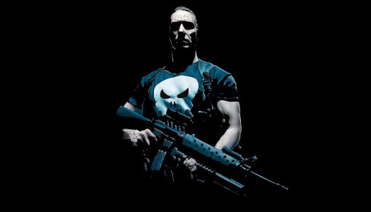 The Punisher On The Set Of Daredevil