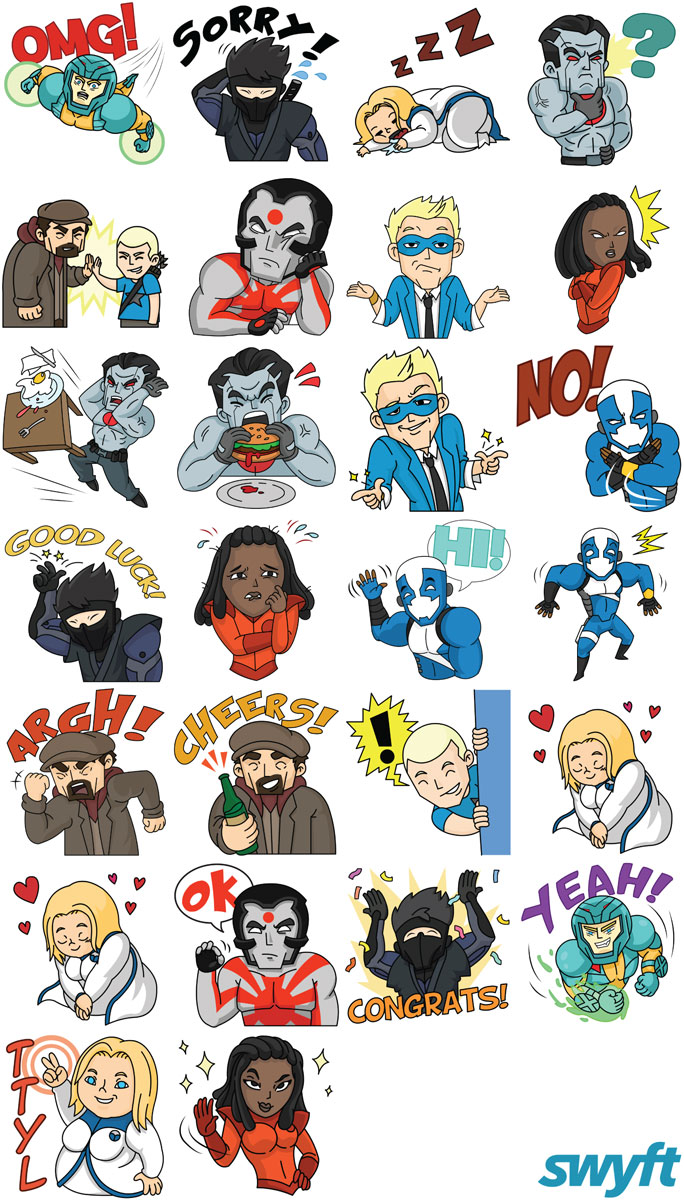 Valiant Heroes Emoji