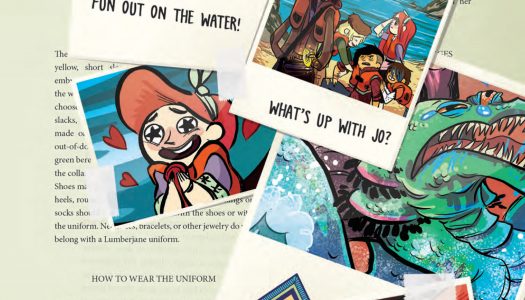 Six Page Preview of Lumberjanes To The Max Hardcover Edition