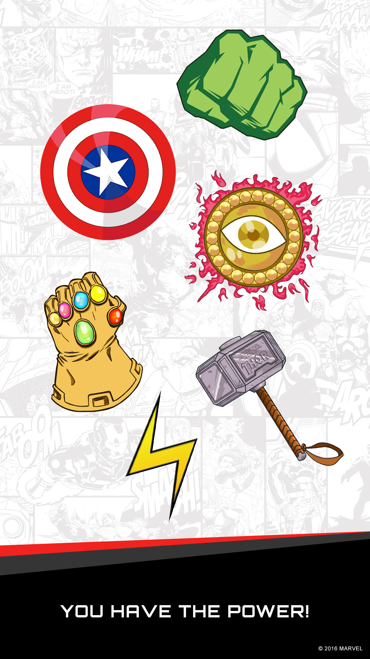 Marvel Stickers