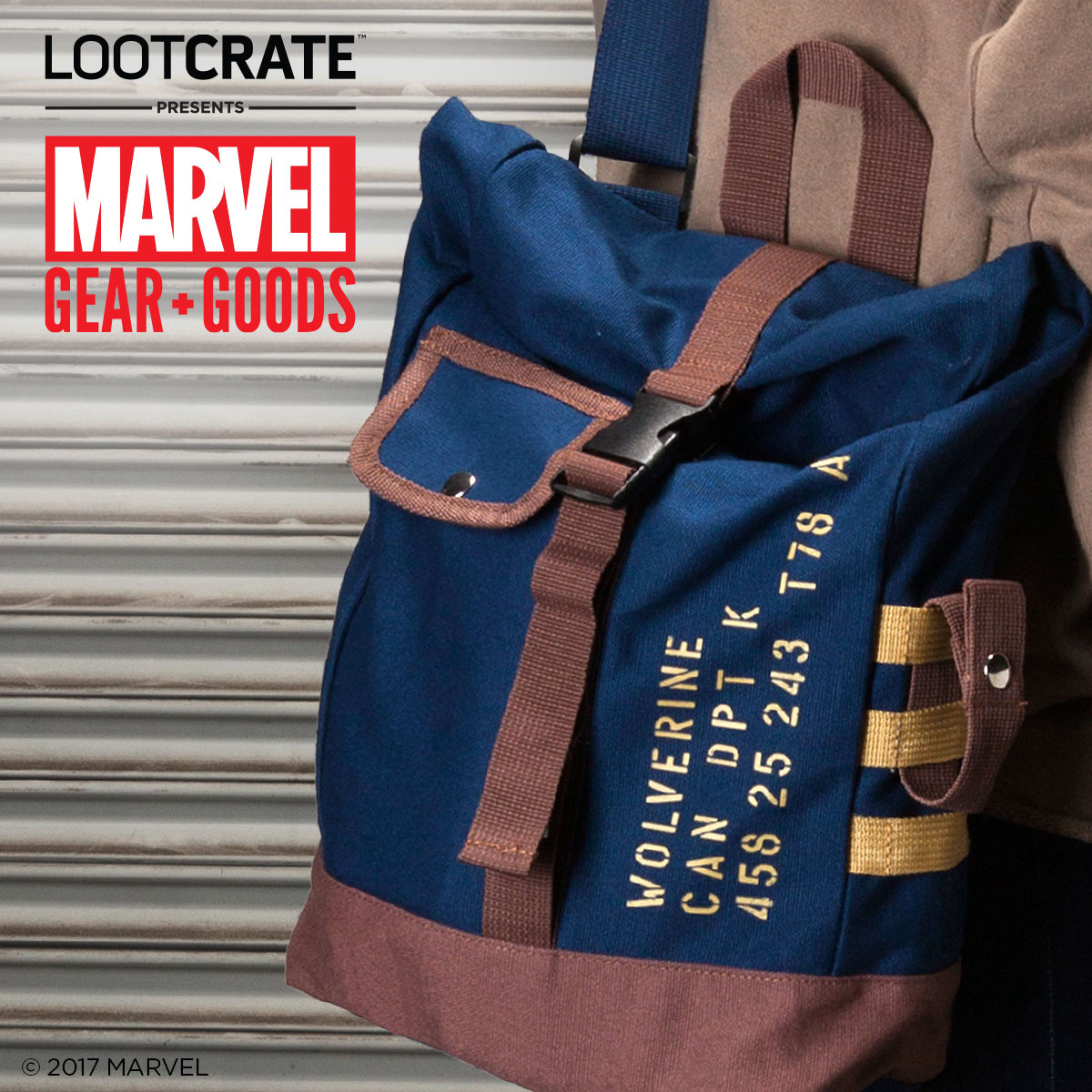 Marvel Gear + Goods March Weapon X Loot Crate Includes