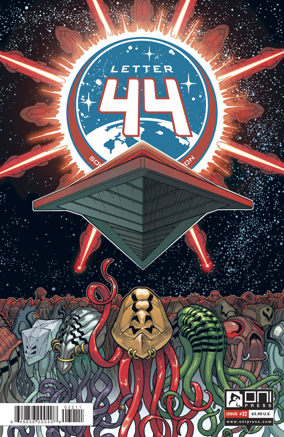 LETTER 44 #1 ScyFy TV Show Oni Press Sold Out 1st Print Near Mint to NM 2013