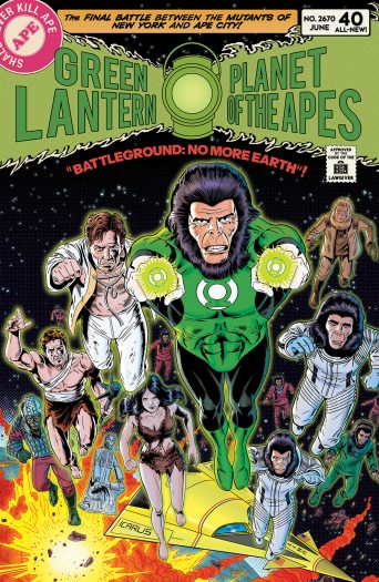 Planet of the Apes/Green Lantern #5