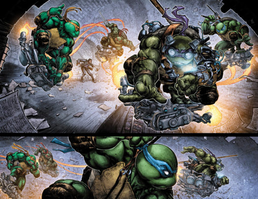 BMTMNT2_01_A by Freddie Williams II and Jeremy Colwell