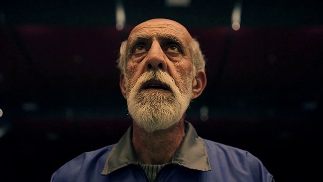 Main Character looking up